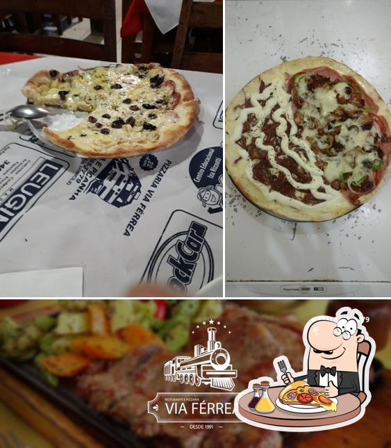 Escolha diversos tipos de pizza