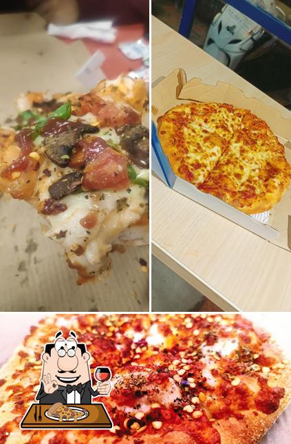 Get pizza at Domino's Pizza