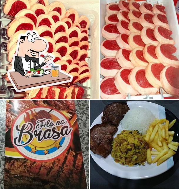 Comida em Filé Na Brasa