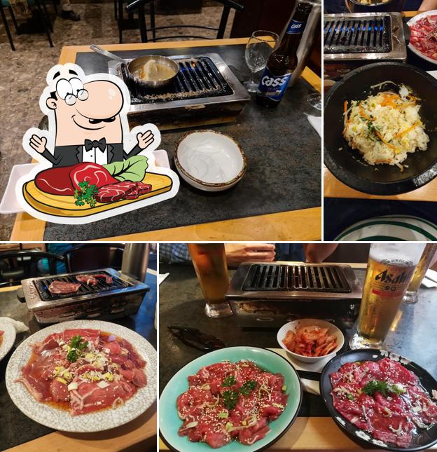 Carpaccio de bœuf à Restaurant Korean Barbecue