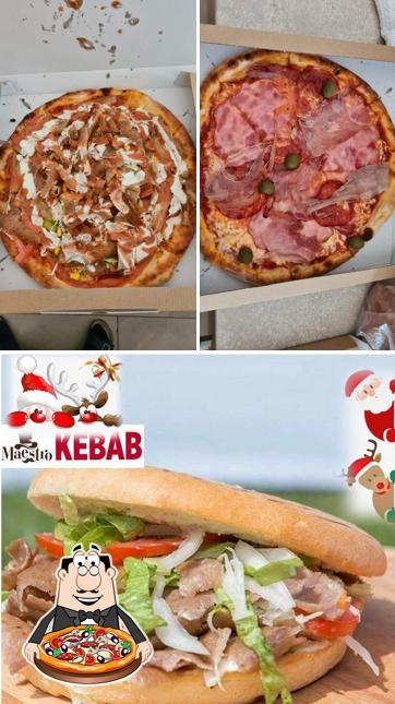 Choisissez des pizzas à Maestro Kebab