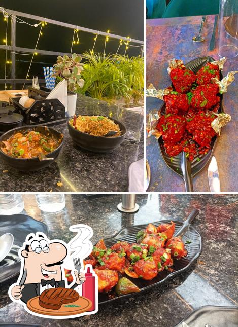 Try out meat meals at Sky Dine