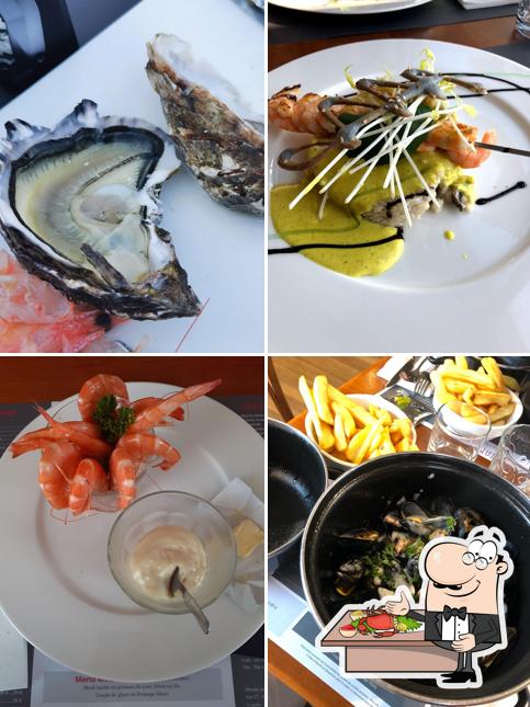 Essayez de nombreux plats à base de fruits de mer disponibles à L'Estaminet