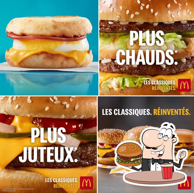 Prenez un hamburger à McDonalds