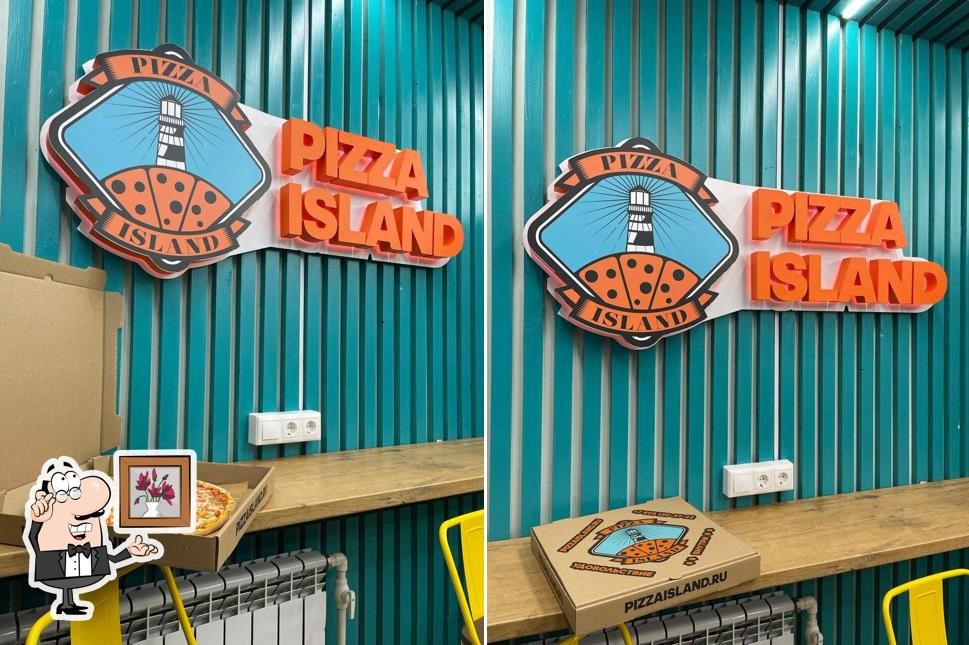 L'intérieur de Pizza Island