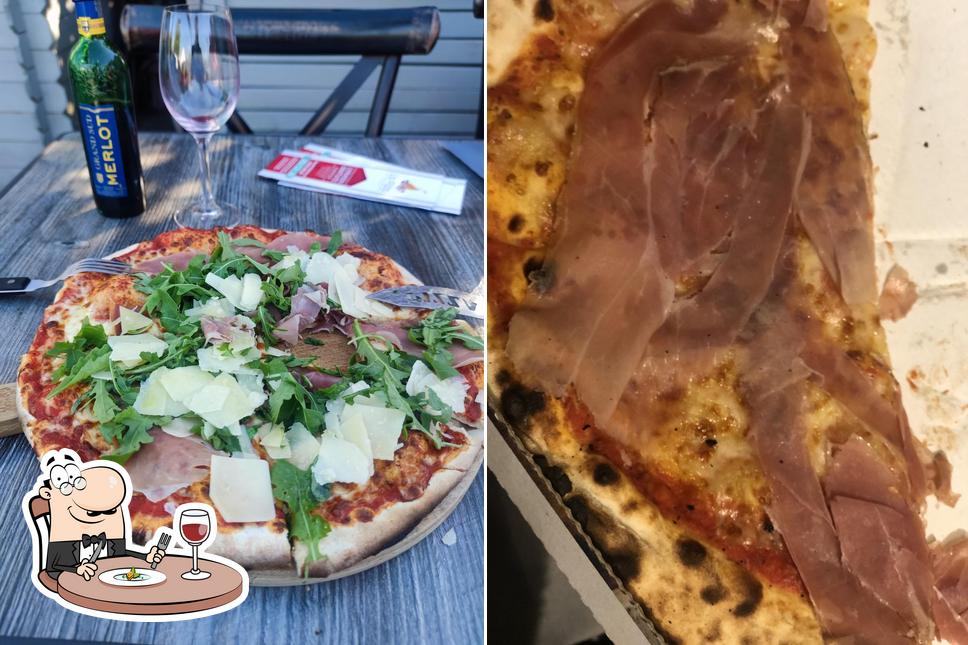 Nourriture à La Pizza Chez Nino au feu de bois