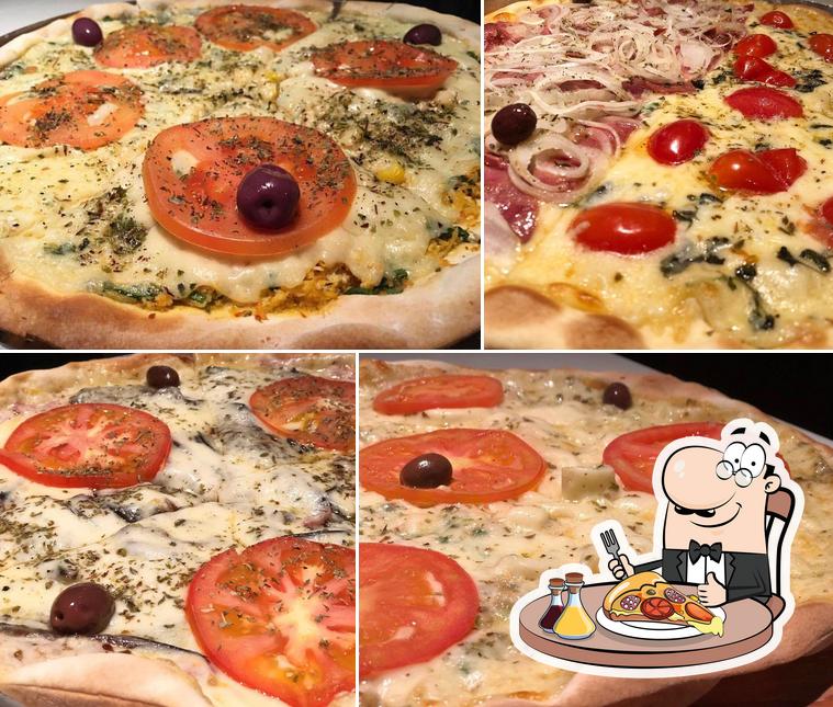 Consiga pizza no Paparazzi Pizzaria