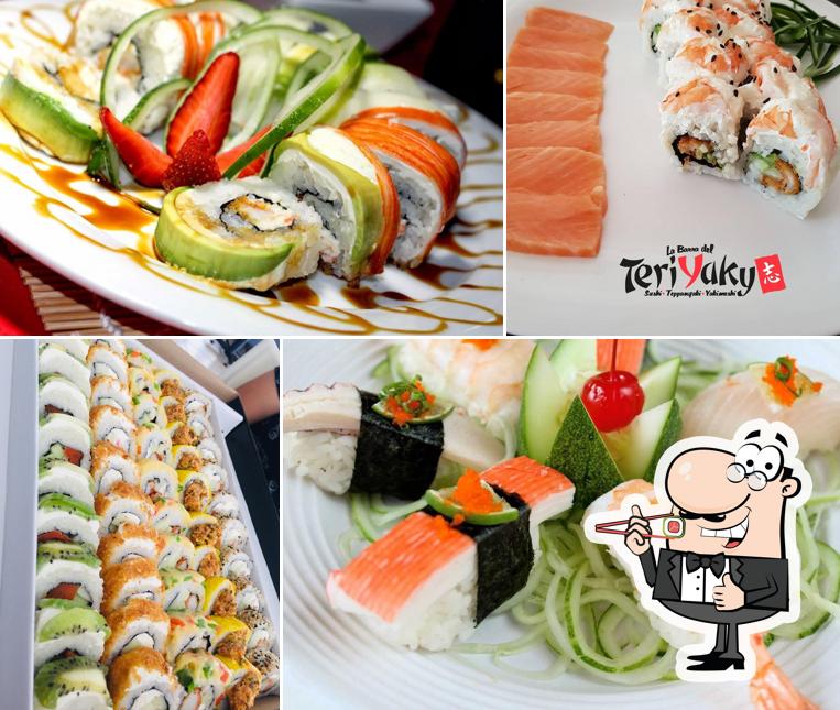 Elige uno de sus diferentes tipos de sushi