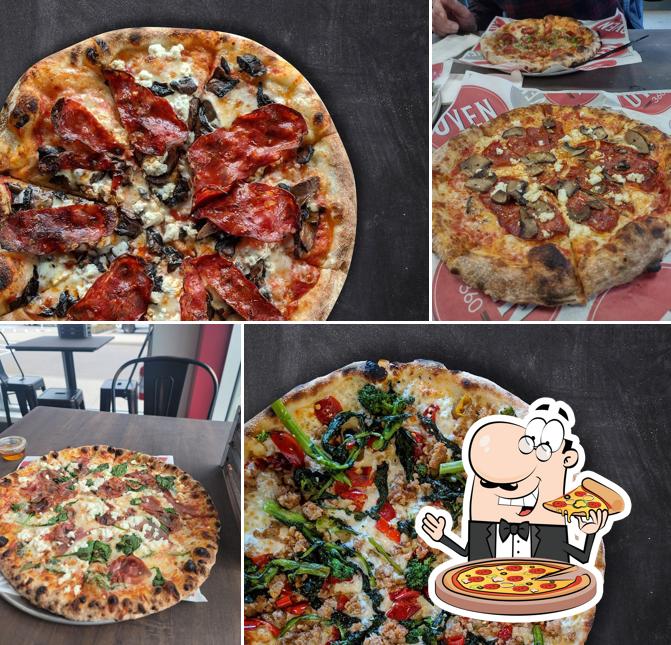 Commandez des pizzas à Oven 360 Burlington