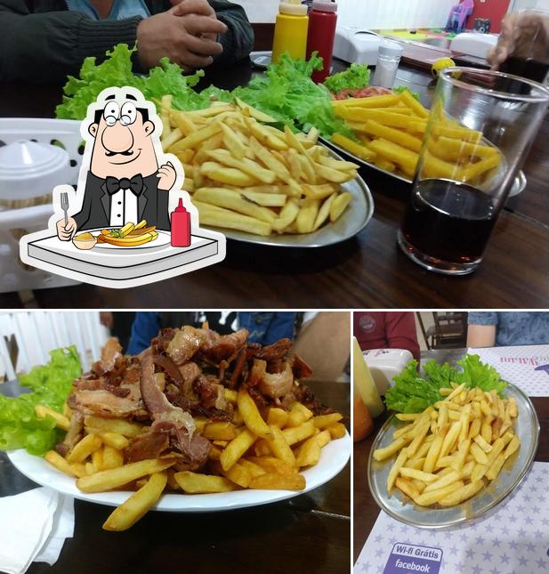 Prove batatas fritas no Tio Sam Lanches Castelo Bauru