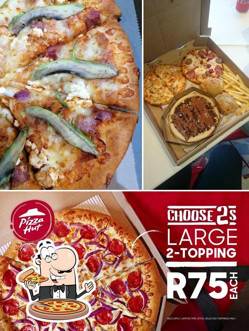 Probiert eine Pizza bei Pizza Hut Village @ Horizon