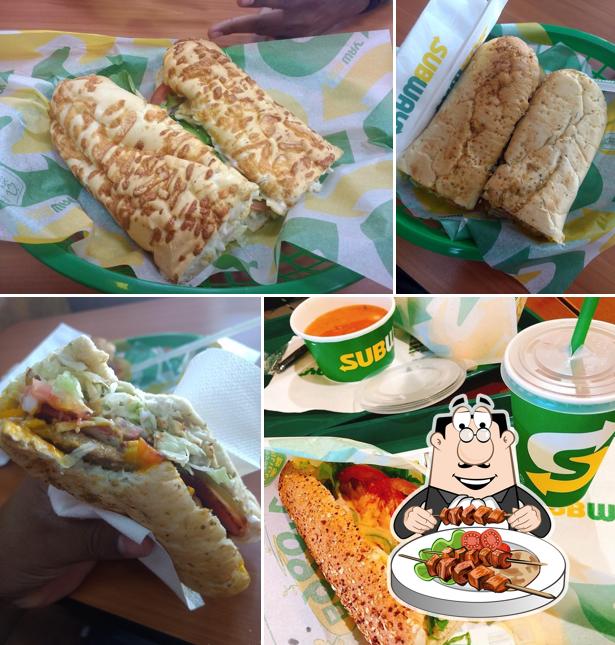 Comida em Subway