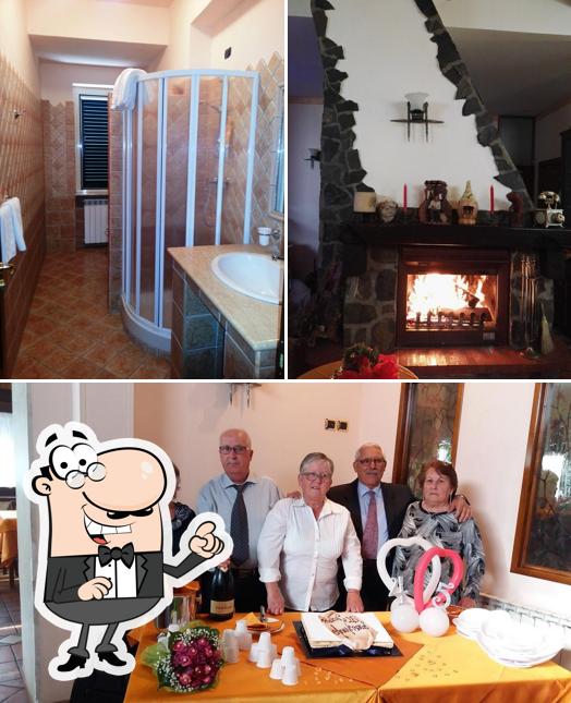 Dai un'occhiata agli interni di Ristorante b&b Tre Stelle B&B 1a Categoria stanze dotate di bagno privato Pensione completa Mezza pensione