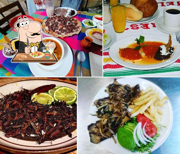 Блюда в "La Nueva Guelaguetza"