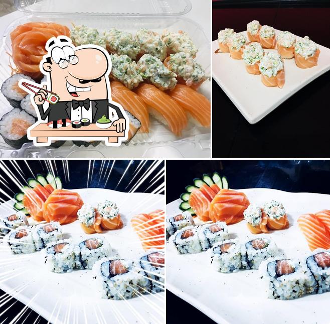 Elige uno de sus distintos tipos de sushi