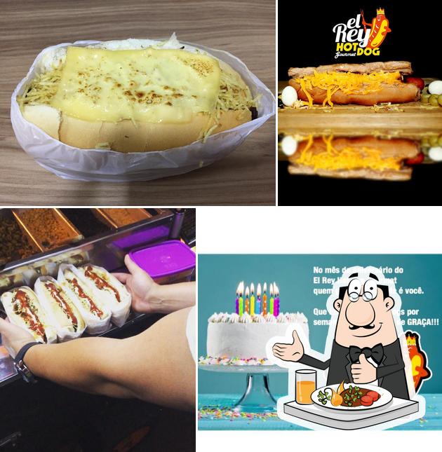 Comida em El Rey Hot Dog Gourmet