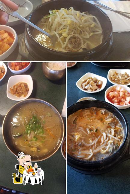 Nourriture à South Castle Korean Restaurant