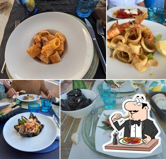 Platti al Ristorante Deus Neptunus Ischia