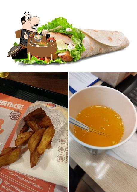 Nourriture à Burger King