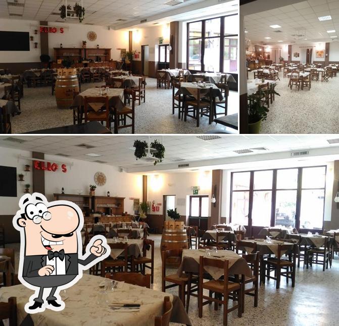 L'intérieur de Elio's Trattoria