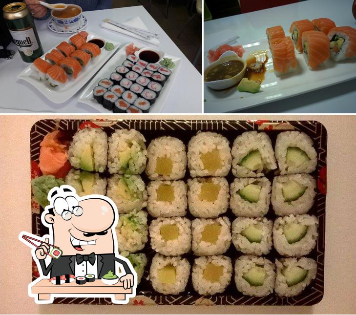 Tómate uno de sus distintos tipos de sushi
