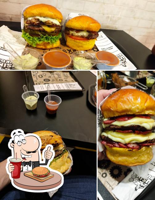 Os hambúrgueres do Usina Burger Restaurante irão saciar diferentes gostos