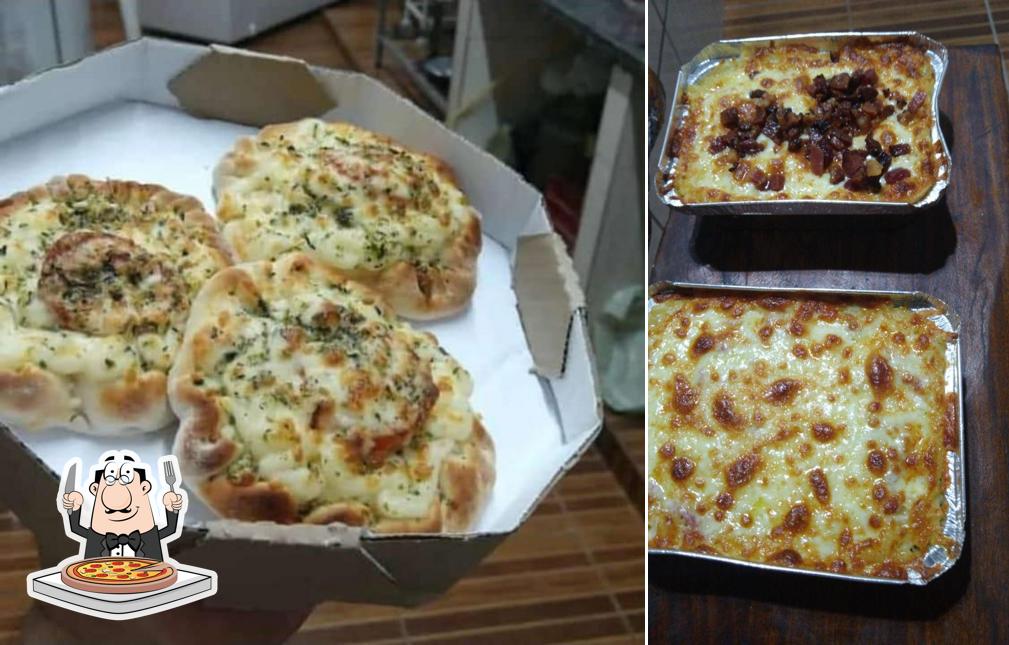 Peça diferentes tipos de pizza