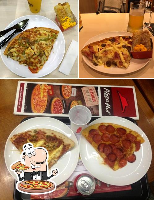 Escolha pizza no Pizza Hut