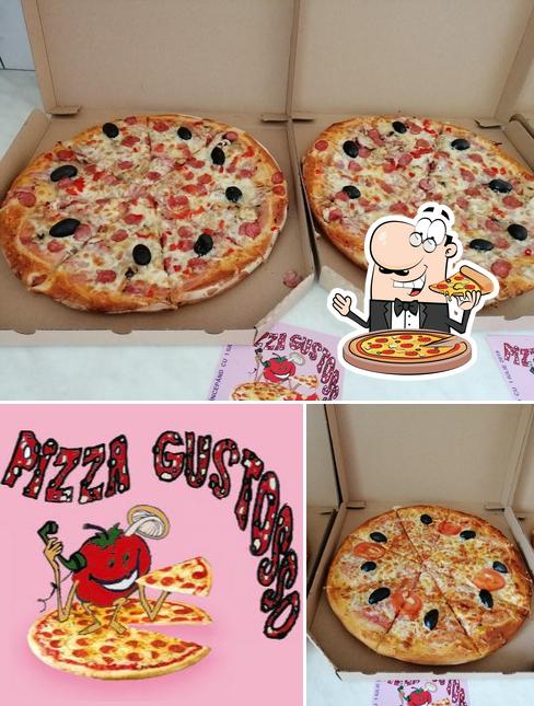 A Pizza Gustosso, vous pouvez profiter des pizzas