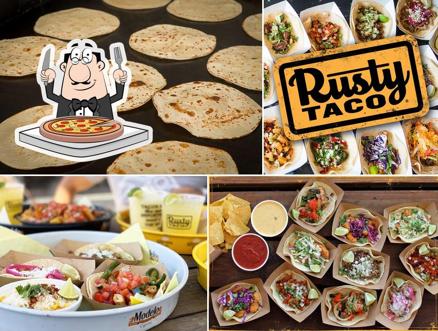 Rusty Taco, 1907 E Williams Field Rd 108 in Gilbert Restaurant menu