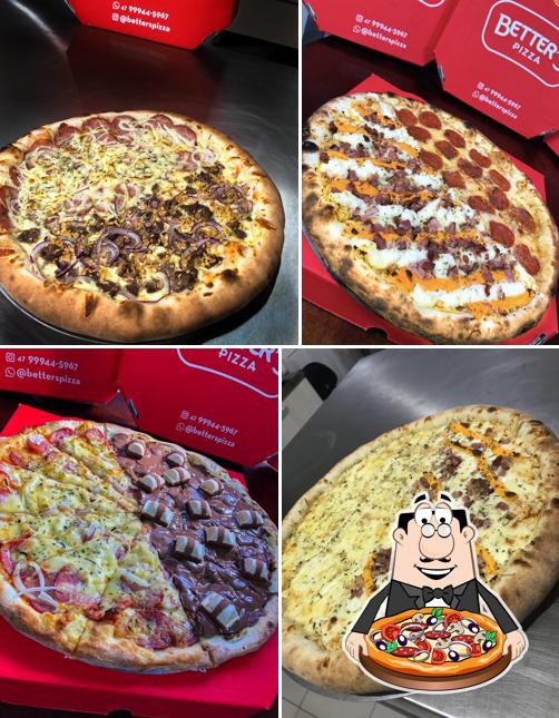 Experimente diferentes tipos de pizza