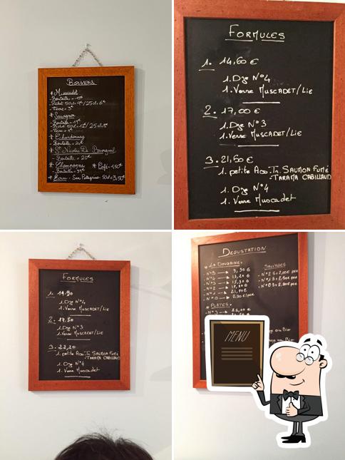 Découvrez le menu du jour sur le tableau