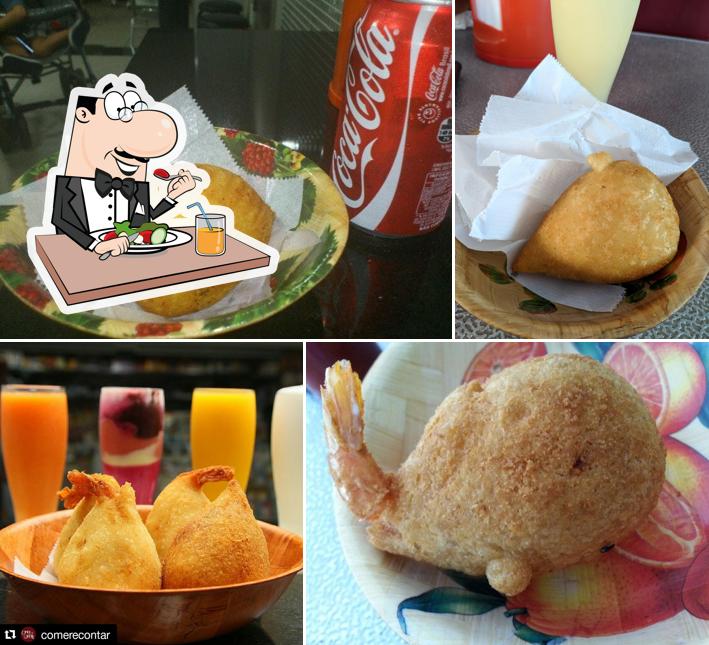 Comida em Juninho Pão de Queijo