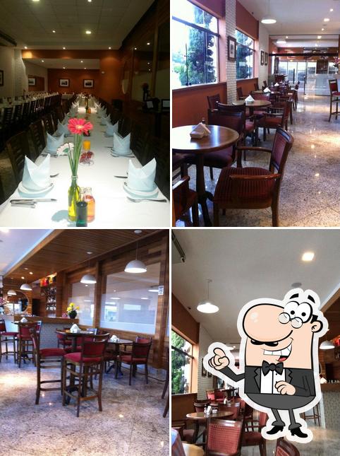 O interior do Tordilho Churrascaria