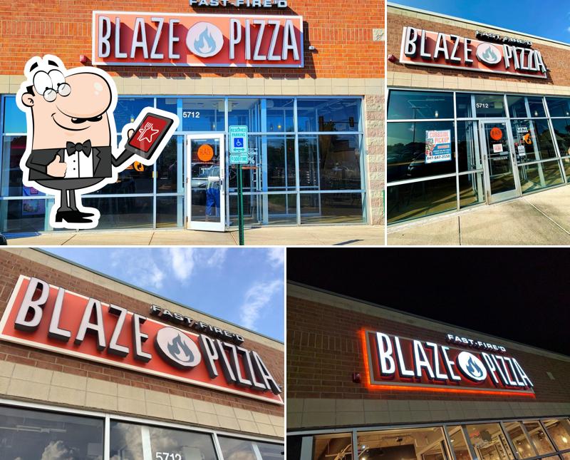 The exterior of Blaze Pizza