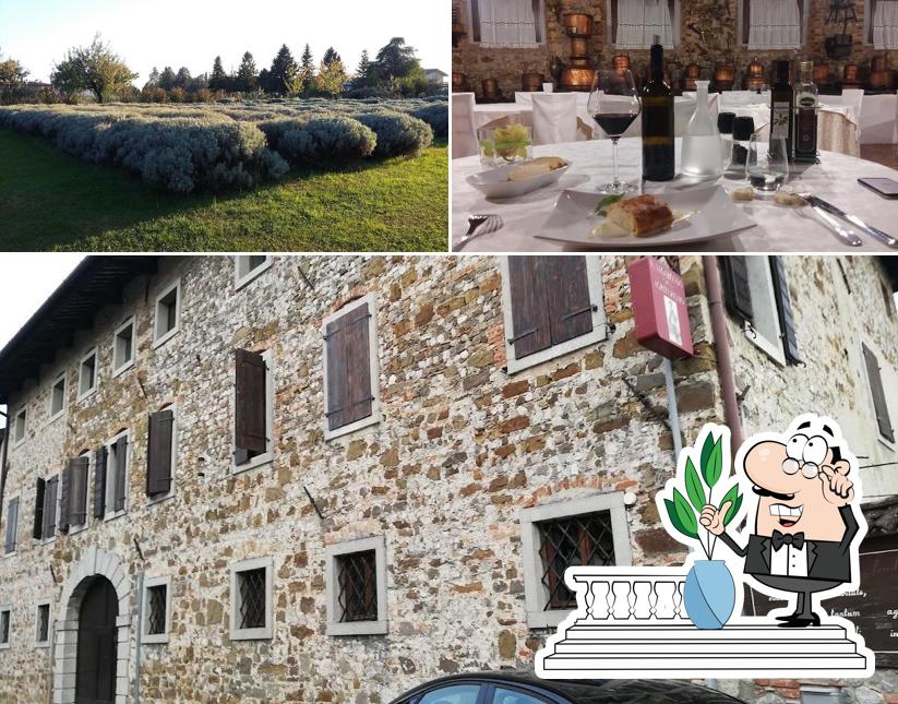 La immagine di esterno e cibo da Agriturismo Il Vagabondo