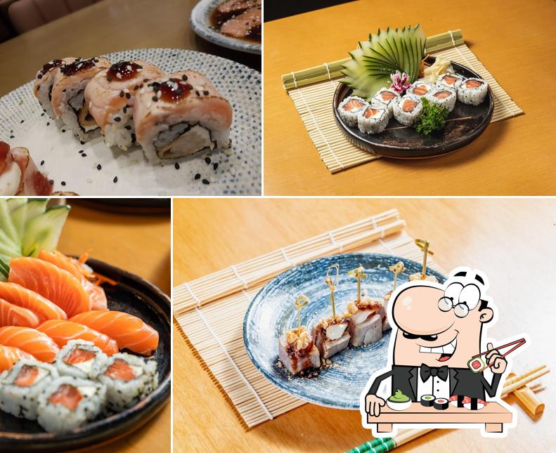 Presenteie-se com sushi no Nazo Japanese Food - Sudoeste