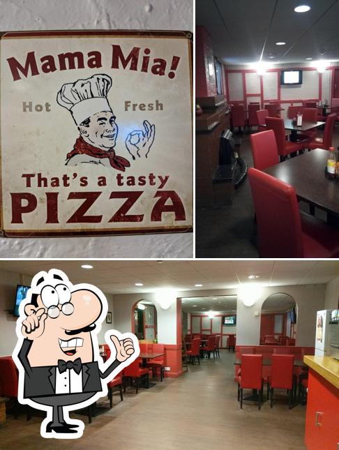 RAF Lakenheath Great Little Pizza Place In RAF Lakenheath   C5b8 Pizzeria Great Little Pizza Place Interior 