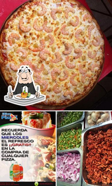 Las fotos de comida y bebida en Rica Pizza