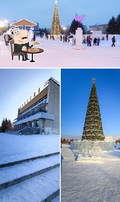 Profitez de la vue extérieure de Restoran Rus