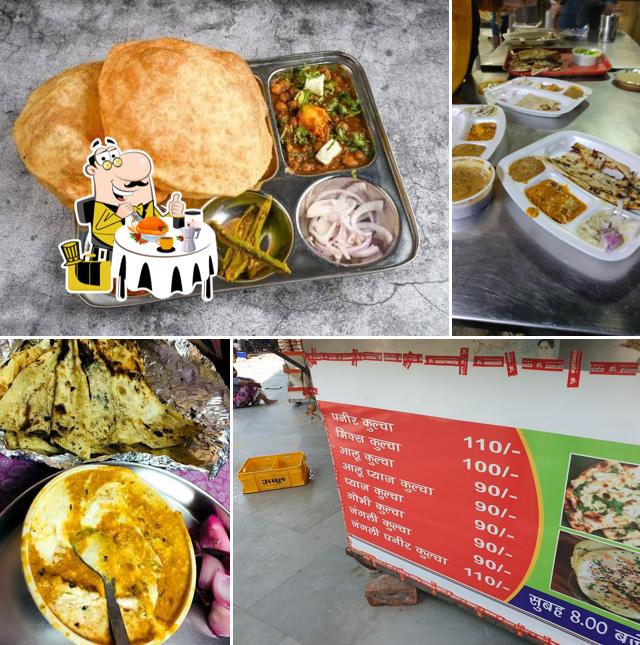 Food at Satish Dhaba