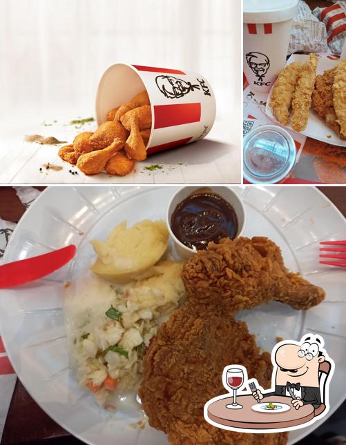 Platos en KFC