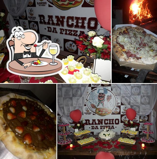 Comida em Rancho da Pizza