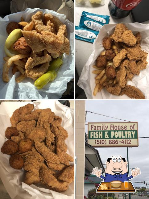 Meals at Family House of Fish & Poultry
