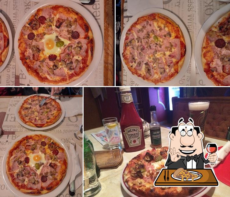 Bestellt eine Pizza bei Kafe picerija Taverna Stefan