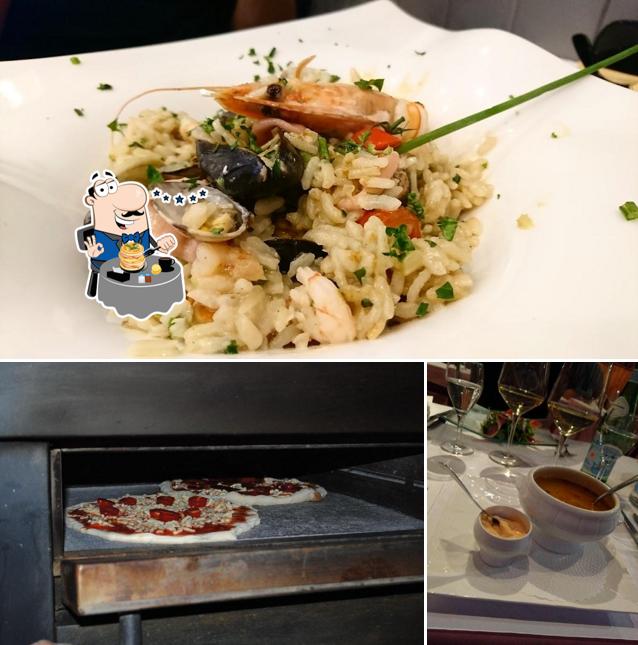 Еда и напитки - все это можно увидеть на этом изображении из Restaurant pizzeria La Matze