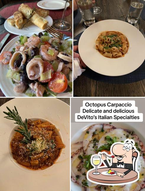 Food at DeVito's Italian Specialties