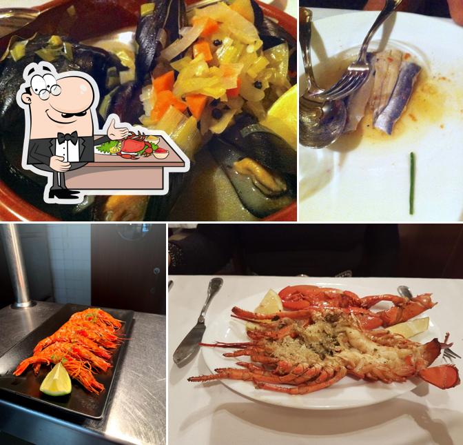 Try out seafood at Can Miserias