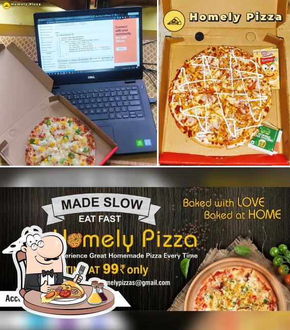 Try out pizza at Homely Pizza
