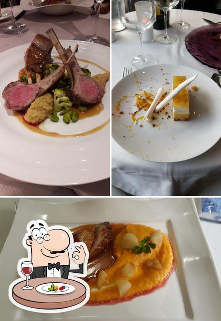 Plats à Restaurant L' Amphitryon | Hôtel Le Bœuf Couronné - Chartres |